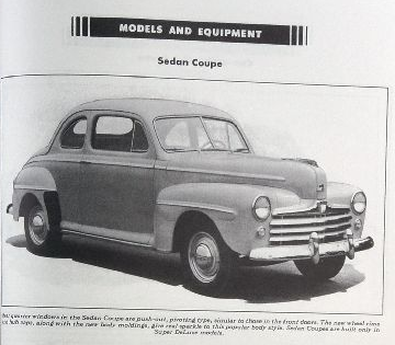 Ford: Closing the Years of Tradition 1946-1947-1948 Sales, Data, Accessories