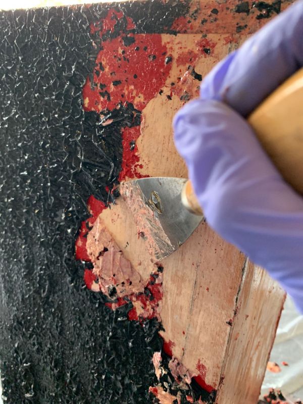 Removing the layers